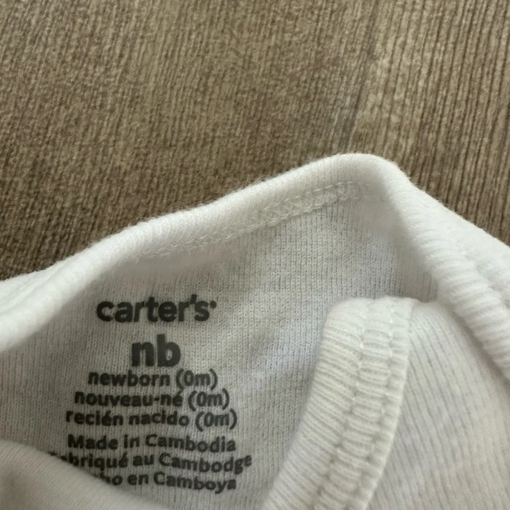 Newborn Carter’s / Koala Baby Baby Boy clothes & two pampers diapers
